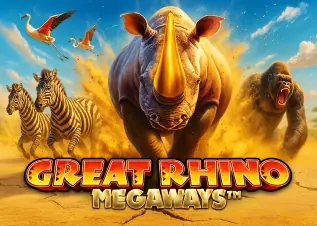 mega365 Great Rhino Megaways ทดลองเล่นฟรี